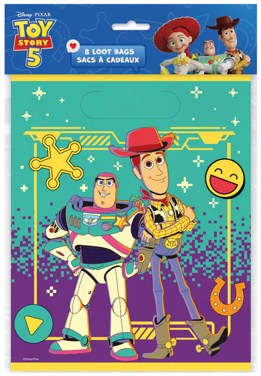 Toy Story 5 Loot Bag 8ct