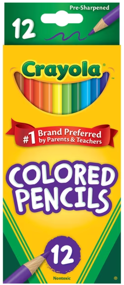 Crayola Colored Pencils 12ct
