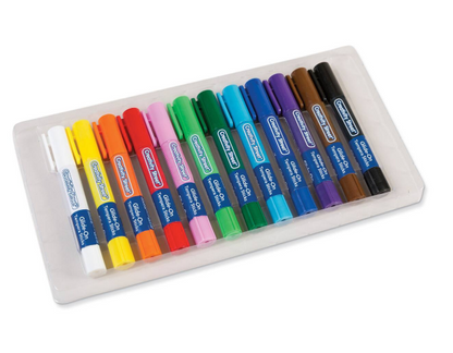1pk Glide-On Tempera Paint Sticks 12ct