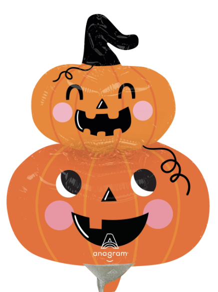Anagram Halloween Stack-O-Lanterns 14 inch Mini Foil Balloon 1ct