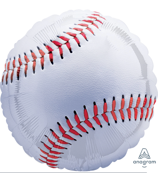 Anagram Baseball Jumbo HX 28 inch Foil Balloon 1ct