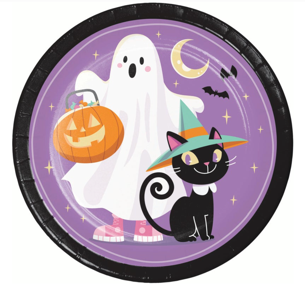 Frightful Friends Dinner Plate 8ct