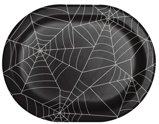 Halloween Decor Oval Platter 8ct