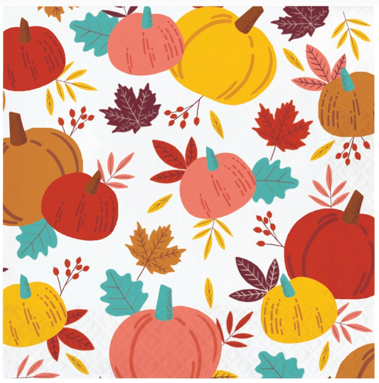 Turkey Treat Luncheon Napkin 16ct