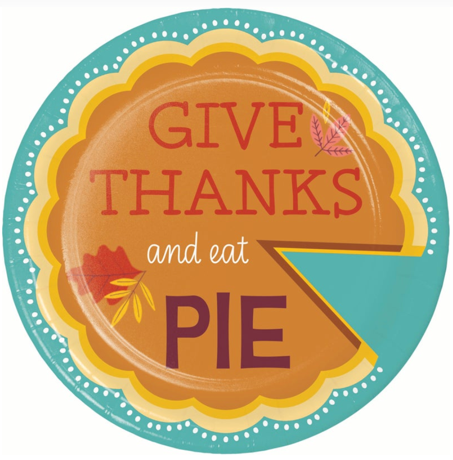 Turkey Treat Luncheon Plate 8ct