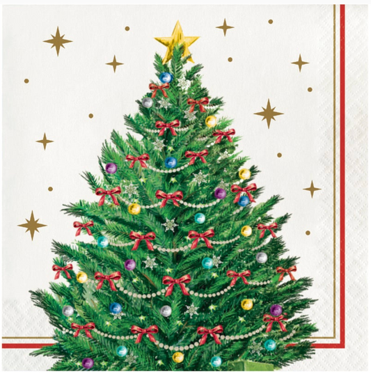 Sparkling Spruce Luncheon Napkin 16ct