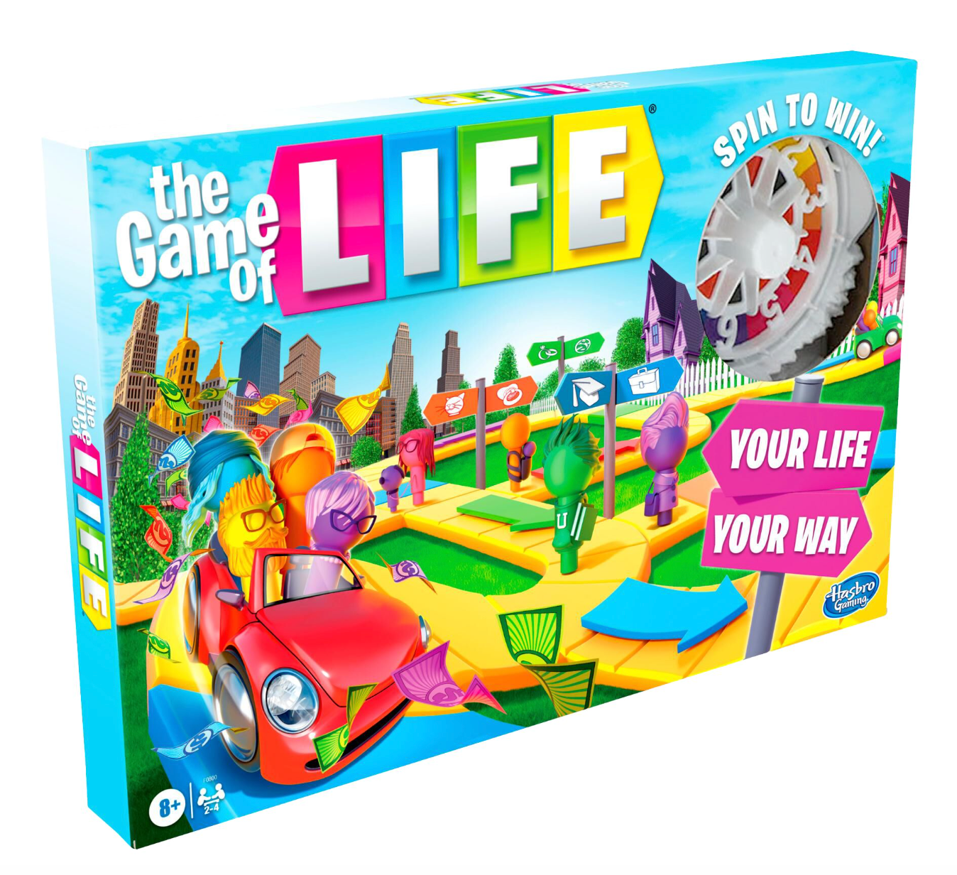 El juego de mesa El juego de la vida