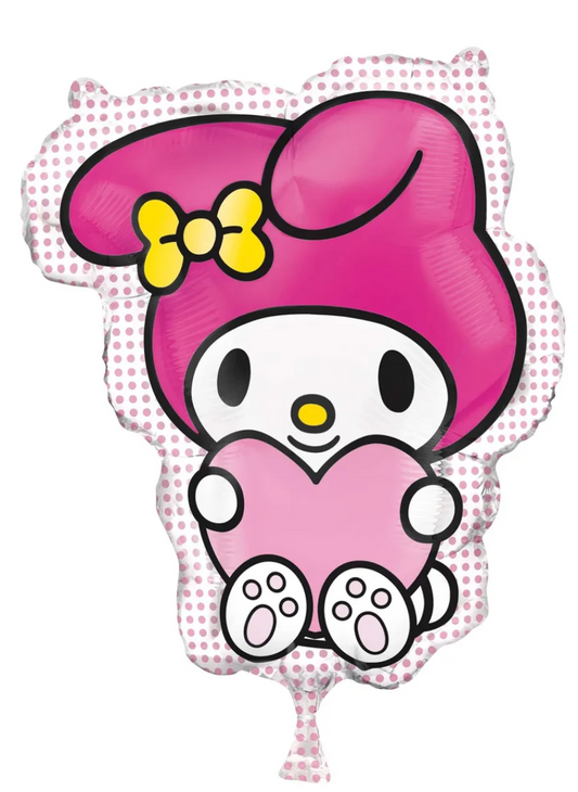My Melody Shaped Giant 22.75 inch Foil Balloon 1ct
