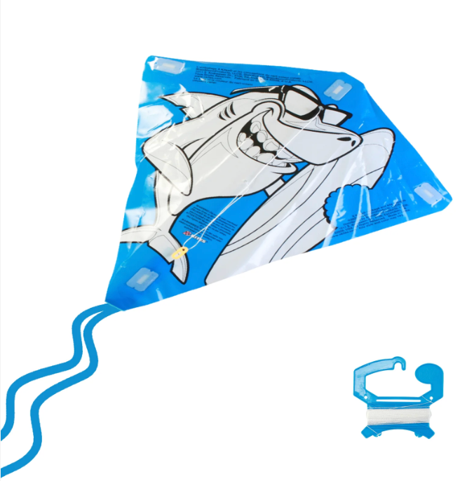 Shark Color Me Kite 15 inch with 4 Markers