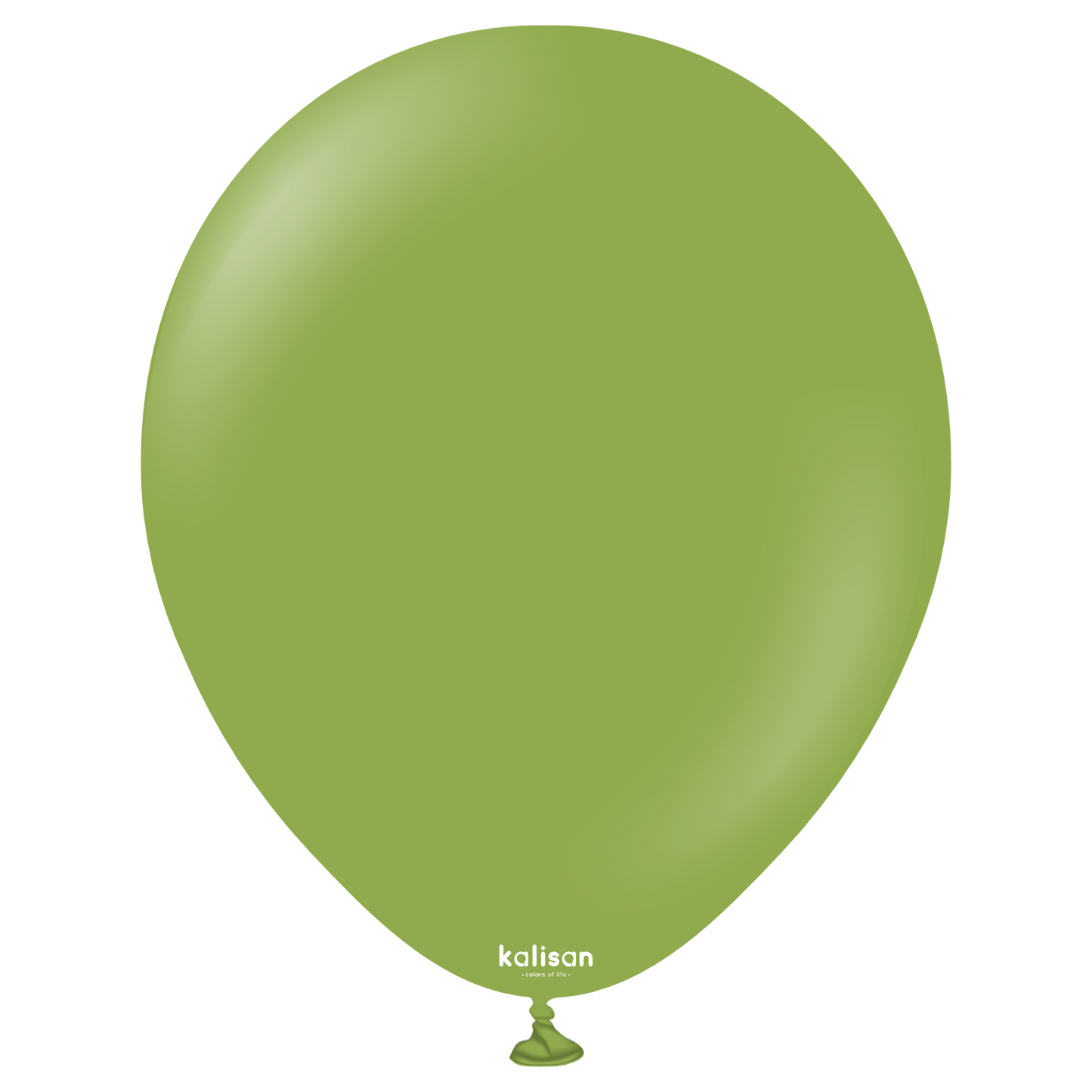 24 inch Kalisan Standard Matcha Latex Balloons 2ct