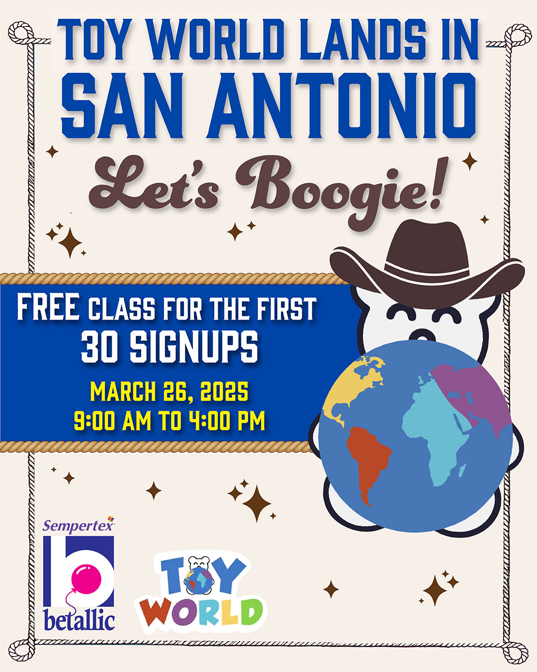 Toy World Lands in San Antonio! Lets Boogie!