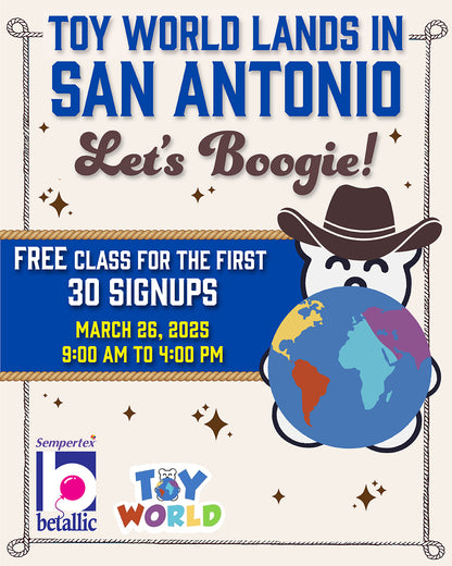 Toy World Lands in San Antonio! Lets Boogie!