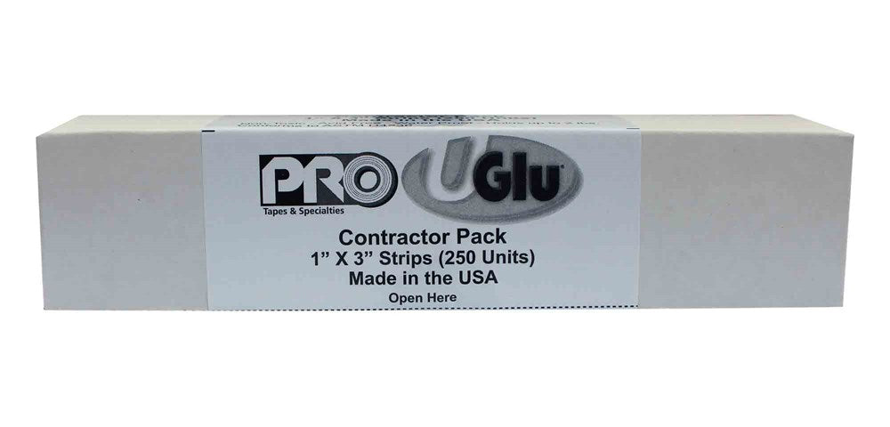 UGlu 900 20mil Contractor Pk 1 inch x 3 inch Strips 250ct