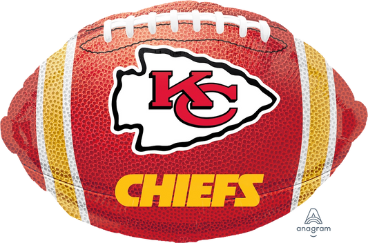 Kansas City Chiefs 18 inch Round Foil Balloon 1ct