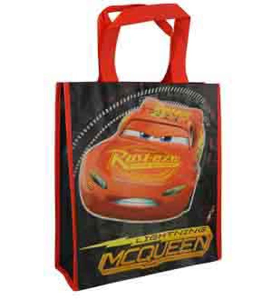 Disney Cars 3 Bolsa de tela no tejida (M) 12x