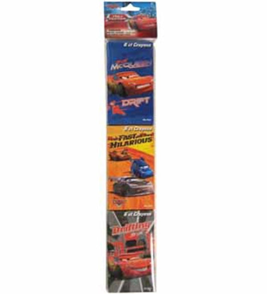 Disney Cars Crayonsin Box 6ct -3pk