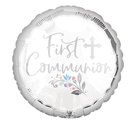 Anagram First Communion 17 inch Foil Balloon 1ct