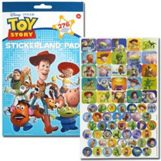 Toy Story Sticker Pad 2 Asst