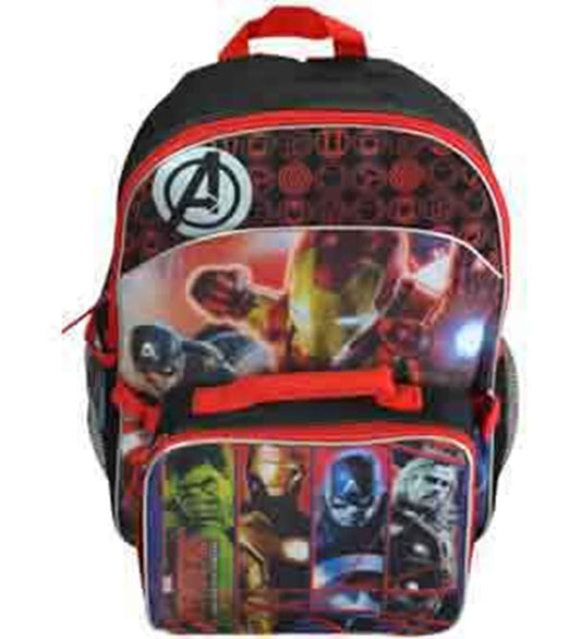 Avengers Backpack Lunch Kit 16in