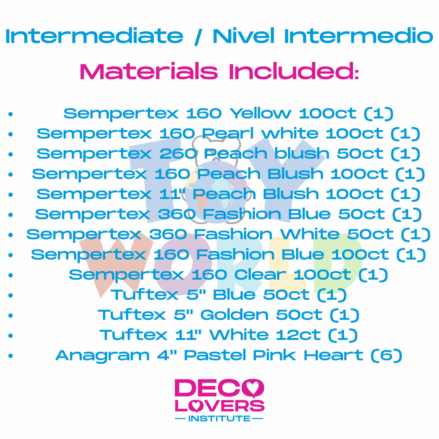Intermediate Level Kit - Nivel Intermedio