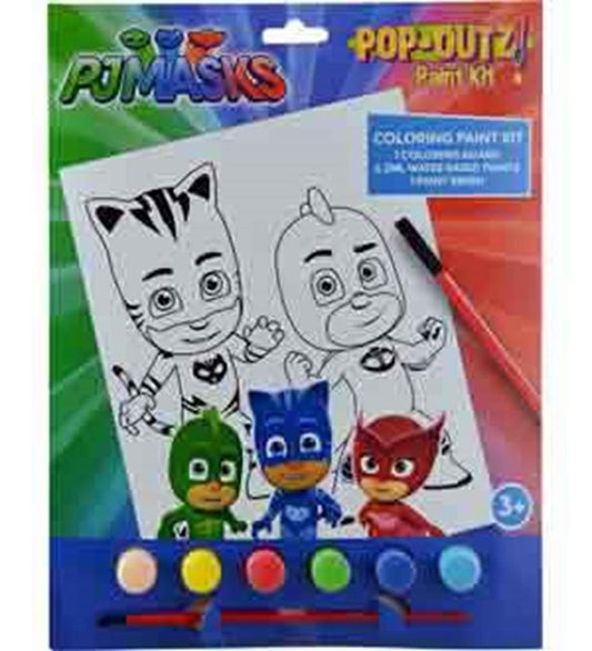 PJ Masks Paint Set 11.5x8.75x.50