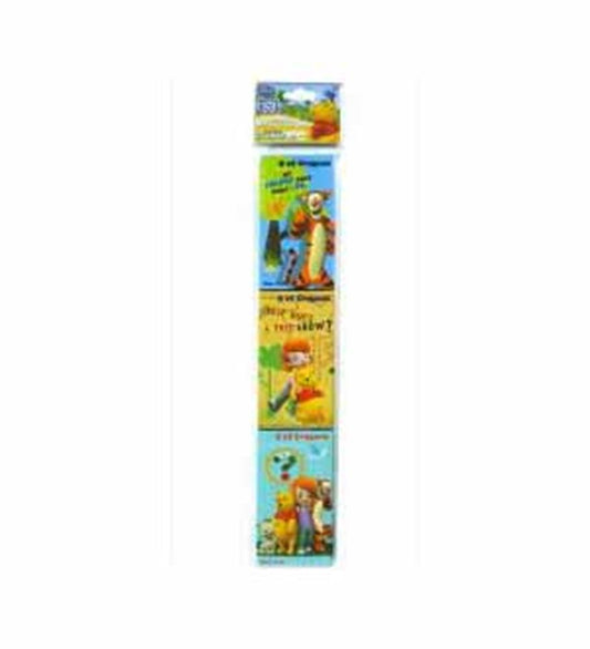 Pooh Crayon 6ctin 3pk
