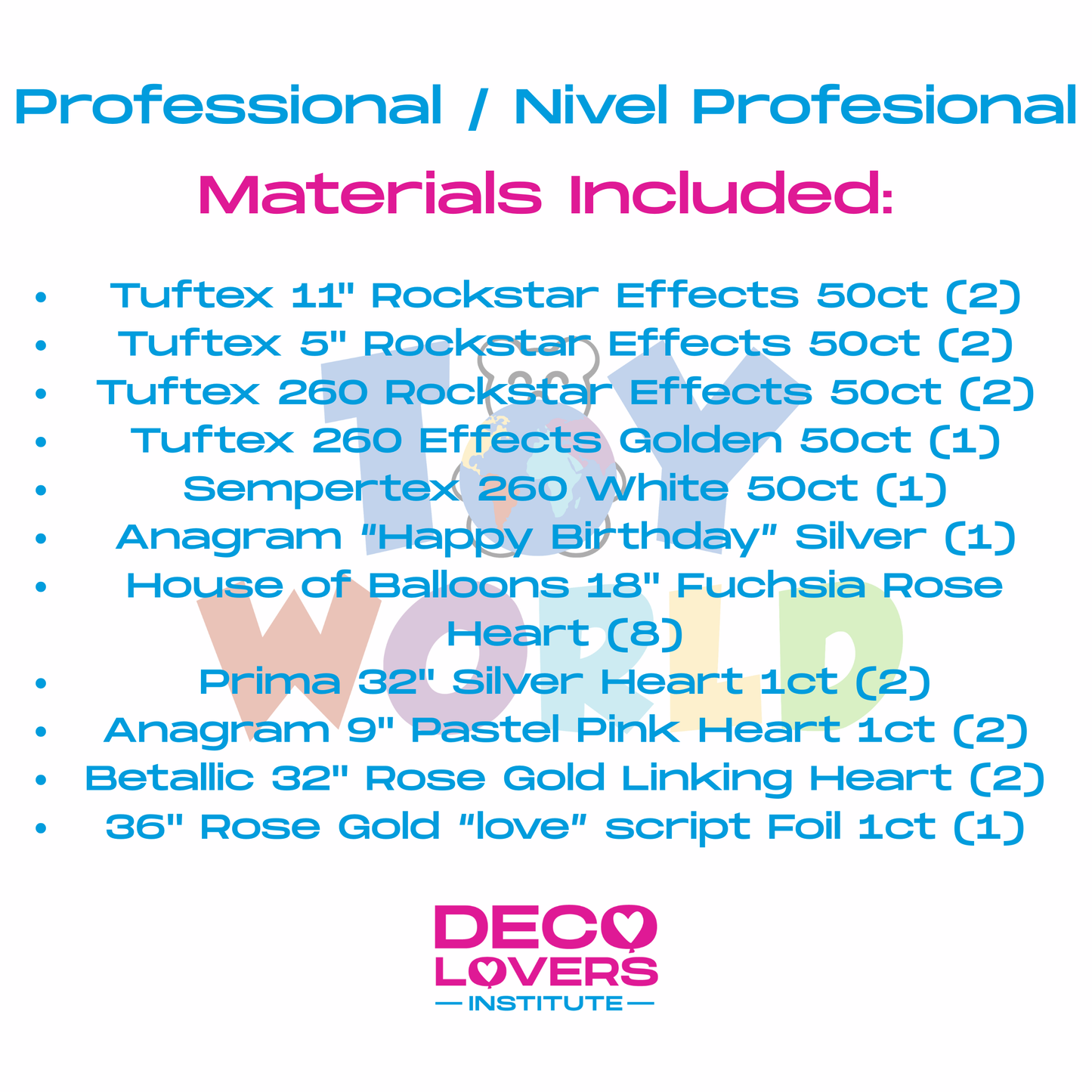 Professional Level Kit - Nivel Profesional