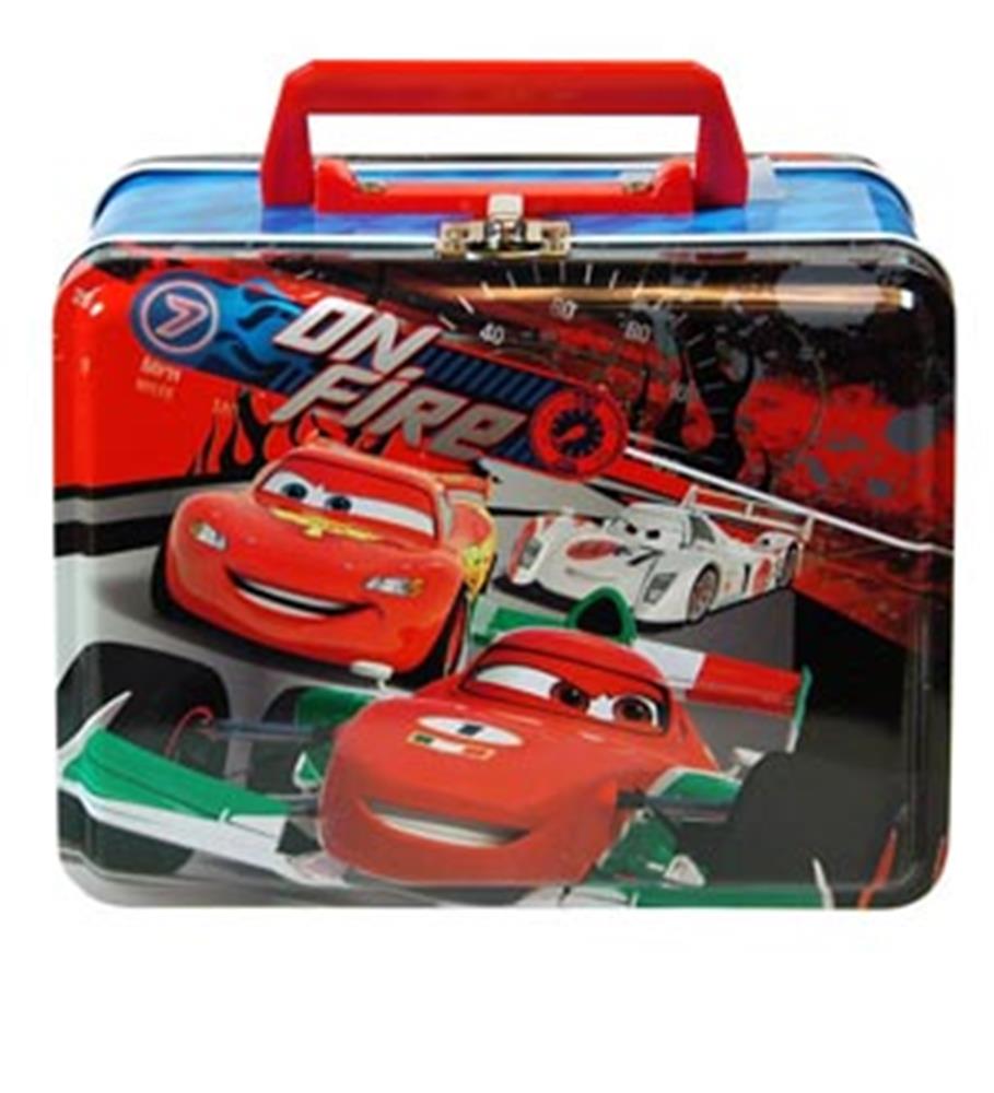 Caja de hojalata rectangular grande Cars Disney WP