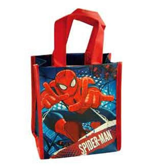 Minibolso de tela no tejida Spiderman 8x7.5