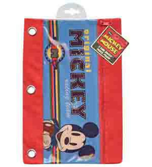 Mickey Pencil Pouch 3 Ring