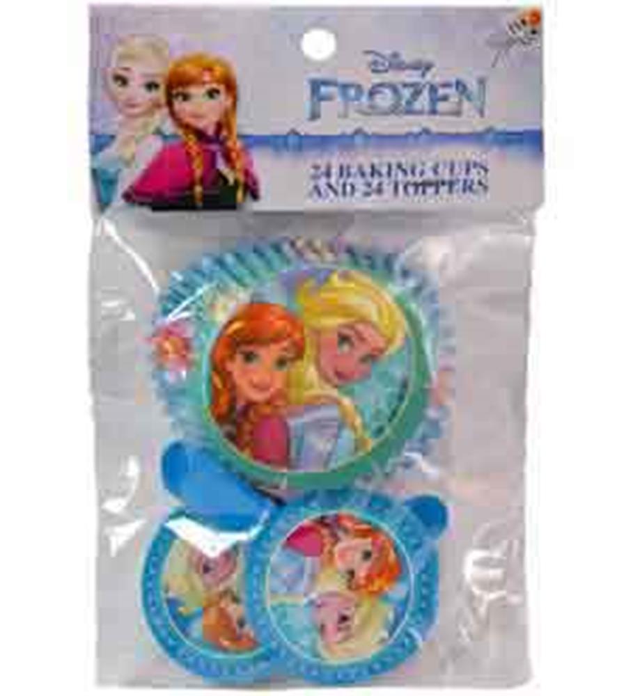 Disney Frozen Cupcake Liner y Topper 48ct