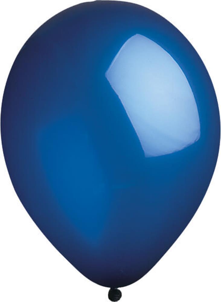 Globo Latex Payaso 12In 100ct - Azul Marino