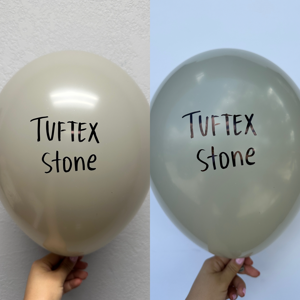 Tuftex Stone 11 inch Latex Balloons 100ct