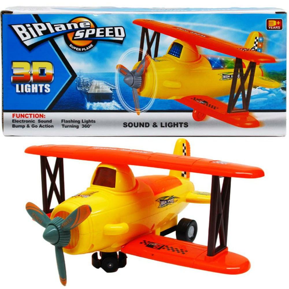 10In Bump N Go Airplane - Toy World Inc