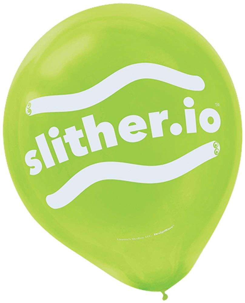 Slither.Io Balloon 12in 6ct