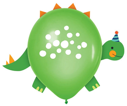 Dino-Mite Party Latex Balloons 6ct