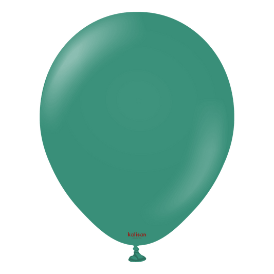 12 inch Kalisan Retro Sage Latex Balloons 100ct - Toy World Inc