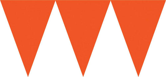 Banner de papel banderín - piel de naranja