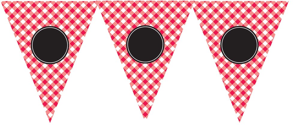Banderín de fiesta de picnic