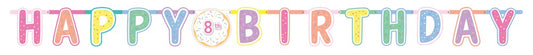 Donut Party Jumbo Letter Banner