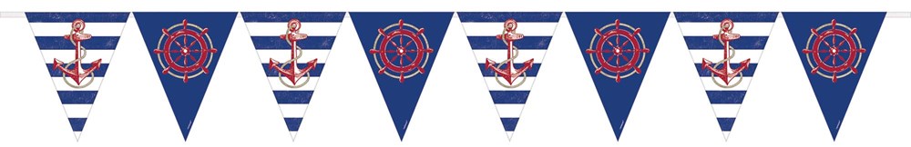 Nautical Pennant Banner