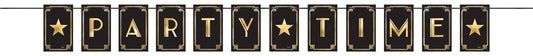 Party Time Letter Banner