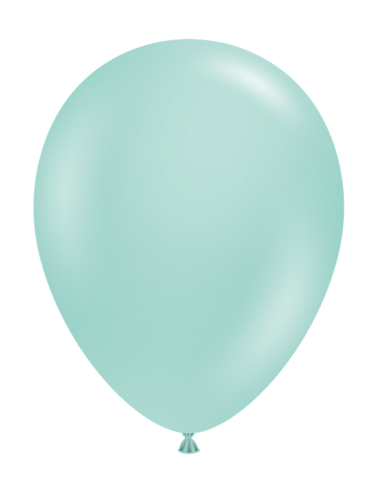 Tuftex Sea Glass 11 inch Latex Balloons 12ct