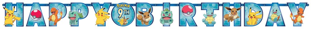 Pancarta gigante de Pokémon Core-Letter
