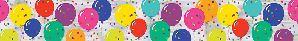 Party Balloons Foil Banner 12ft