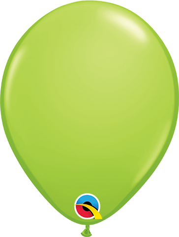 11 inch Qualatex Lime Green Latex Balloons 100ct