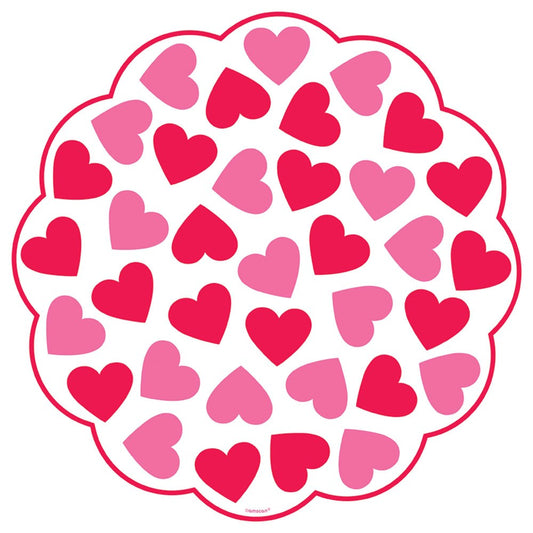 Valentine Printed Paper Doilies
