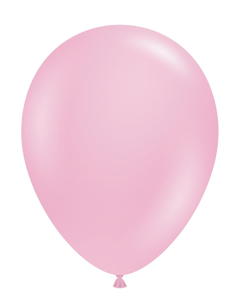 Tuftex Pink 14 inch Latex Balloons 100ct