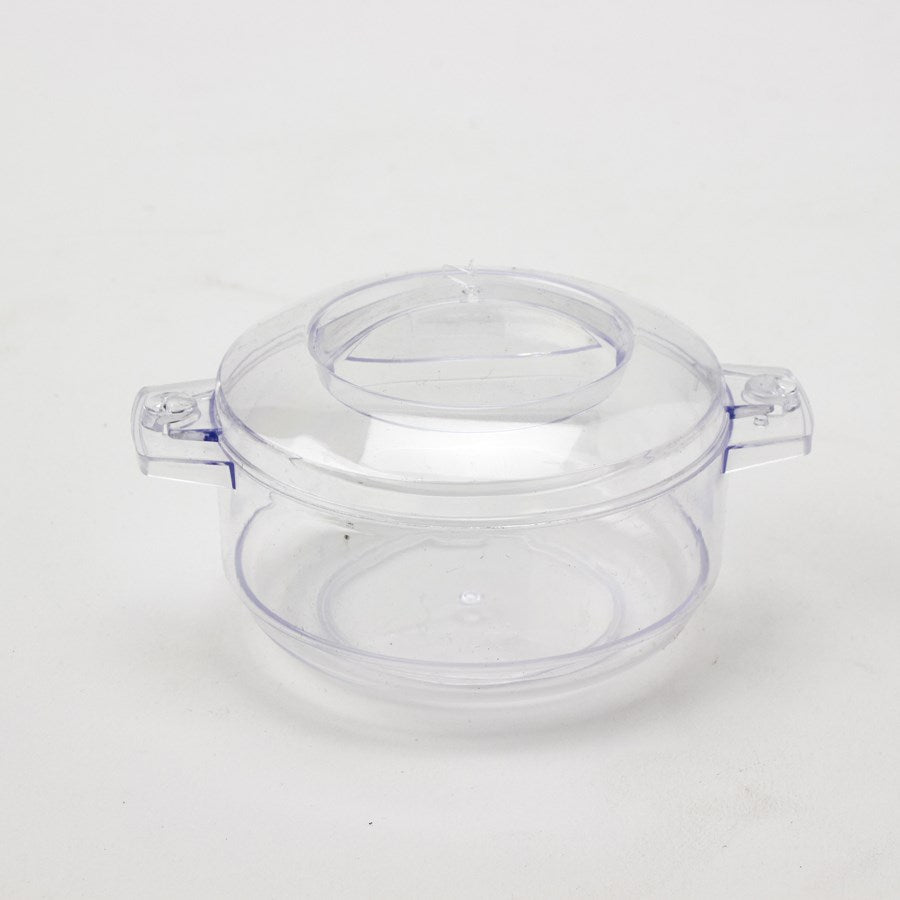 Vaso de Postre de Plástico 3oz 6pc/caja - Transparente