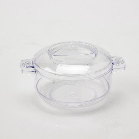 Vaso de Postre de Plástico 3oz 6pc/caja - Transparente